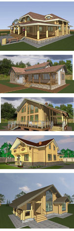 Строительство деревянных домов и бань в новосибирске и новосибирской области ,свой дом, продажа оцилиндрованного бревна,проекты