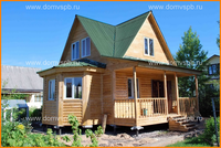 Строительство деревянных домов из бруса. проекты и фото брусовых домов