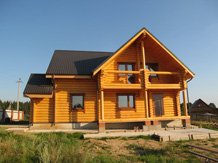 Строительство деревянных домов под ключ, цены на коттеджи в москве